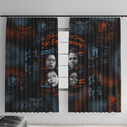 She Didn't Just Dream She Engineered Window Curtain Trailblazing Black Women Innovators - African Pride