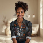 She Didn't Just Dream She Engineered Women Casual Shirt Trailblazing Black Women Innovators - African Pride