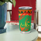 Burkina Faso Heritage Tumbler Cup Tribal Spears and National Emblem - African Pride
