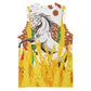 Burkina Faso Rising Horse Basketball Jersey Golden Harvest and National Pride TS04