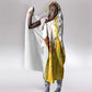 Burkina Faso Rising Horse Hooded Blanket Golden Harvest and National Pride - African Pride