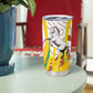 Burkina Faso Rising Horse Tumbler Cup Golden Harvest and National Pride - African Pride