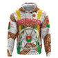 Burkina Faso Rising Horse Zip Hoodie Golden Harvest and National Pride - African Pride