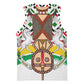 Burkina Faso Basketball Jersey Red Green Black Geometric TS04