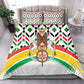 Burkina Faso Bedding Set Red Green Black Geometric - African Pride