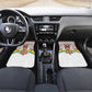 Burkina Faso Car Mats Red Green Black Geometric - African Pride