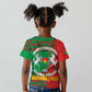 Burkina Faso Kid T shirt Tribal Design and Bobo Dioulasso Landmark - African Pride