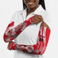 Personalized Tunisia Football Arm Sleeves Tunisian Flag Carthage Eagles Mascot Grunge Style