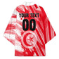 Personalized Tunisia Football Kimono Tunisian Flag Carthage Eagles Mascot Grunge Style