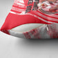 Personalized Tunisia Football Pillow Cover Tunisian Flag Carthage Eagles Mascot Grunge Style