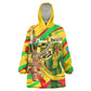 Mali Independence Day Wearable Blanket Hoodie Traditional West African Cultural Pride Flag Colors