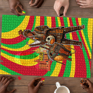 Mali Independence Day Puzzle West African Kora Musician Cultural