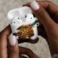 Personalized 80th Birthday African Safari AirPods Case Sunset Savanna Landscape Heritage Wildlife Art