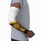 Personalized 80th Birthday African Safari Arm Sleeves Sunset Savanna Landscape Heritage Wildlife Art