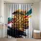 Personalized 80th Birthday African Safari Bathroom Set Sunset Savanna Landscape Heritage Wildlife Art