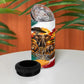 Personalized 80th Birthday African Safari 4 in 1 Can Cooler Tumbler Sunset Savanna Landscape Heritage Wildlife Art
