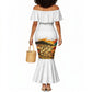 Personalized 80th Birthday African Safari Mermaid Dress Sunset Savanna Landscape Heritage Wildlife Art