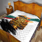 Personalized 80th Birthday African Safari Quilt Sunset Savanna Landscape Heritage Wildlife Art