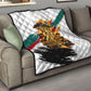 Personalized 80th Birthday African Safari Quilt Sunset Savanna Landscape Heritage Wildlife Art