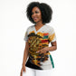 Personalized 80th Birthday African Safari Scrub Top Sunset Savanna Landscape Heritage Wildlife Art