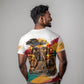 Personalized 80th Birthday African Safari T shirt Sunset Savanna Landscape Heritage Wildlife Art