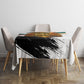 Personalized 80th Birthday African Safari Tablecloth Sunset Savanna Landscape Heritage Wildlife Art