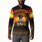 Personalized 80th Birthday Baobab Tree Button Sweatshirt African Sunset Savanna Silhouette Tribal Heritage Art