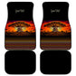 Personalized 80th Birthday Baobab Tree Car Mats African Sunset Savanna Silhouette Tribal Heritage Art