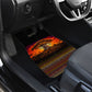 Personalized 80th Birthday Baobab Tree Car Mats African Sunset Savanna Silhouette Tribal Heritage Art