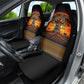 Personalized 80th Birthday Baobab Tree Car Seat Cover African Sunset Savanna Silhouette Tribal Heritage Art
