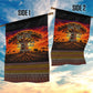 Personalized 80th Birthday Baobab Tree Garden Flag African Sunset Savanna Silhouette Tribal Heritage Art