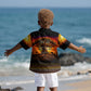 Personalized 80th Birthday Baobab Tree Kid Hawaiian Shirt African Sunset Savanna Silhouette Tribal Heritage Art