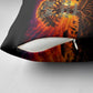 Personalized 80th Birthday Baobab Tree Pillow Cover African Sunset Savanna Silhouette Tribal Heritage Art