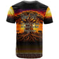 Personalized 80th Birthday Baobab Tree T shirt African Sunset Savanna Silhouette Tribal Heritage Art