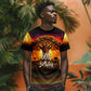 Personalized 80th Birthday Baobab Tree T shirt African Sunset Savanna Silhouette Tribal Heritage Art