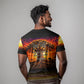 Personalized 80th Birthday Baobab Tree T shirt African Sunset Savanna Silhouette Tribal Heritage Art
