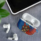 Bes AirPods Case Ancient Egyptian Hieroglyphs and Sacred Symbols Ancient Myth - African Pride