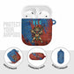 Bes AirPods Case Ancient Egyptian Hieroglyphs and Sacred Symbols Ancient Myth - African Pride