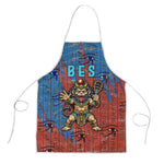 Bes Apron Ancient Egyptian Hieroglyphs and Sacred Symbols Ancient Myth - African Pride