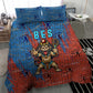 Bes Bedding Set Ancient Egyptian Hieroglyphs and Sacred Symbols Ancient Myth - African Pride