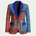 Bes Blazer Ancient Egyptian Hieroglyphs and Sacred Symbols Ancient Myth - African Pride