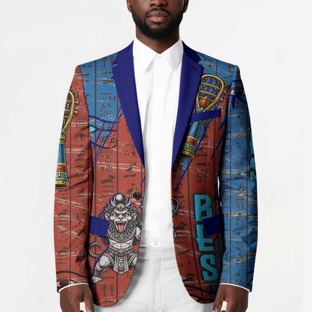 Bes Blazer Ancient Egyptian Hieroglyphs and Sacred Symbols Ancient Myth - African Pride