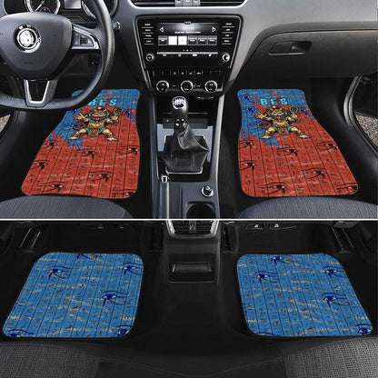 Bes Car Mats Ancient Egyptian Hieroglyphs and Sacred Symbols Ancient Myth - African Pride