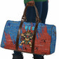 Bes Travel Bag Ancient Egyptian Hieroglyphs and Sacred Symbols Ancient Myth - African Pride