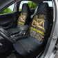 Geb Car Seat Cover Ancient Egyptian Cracked Earth and Wheat Illustration Egyptian Earth God - African Pride