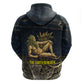 Geb Hoodie Ancient Egyptian Cracked Earth and Wheat Illustration Egyptian Earth God - African Pride