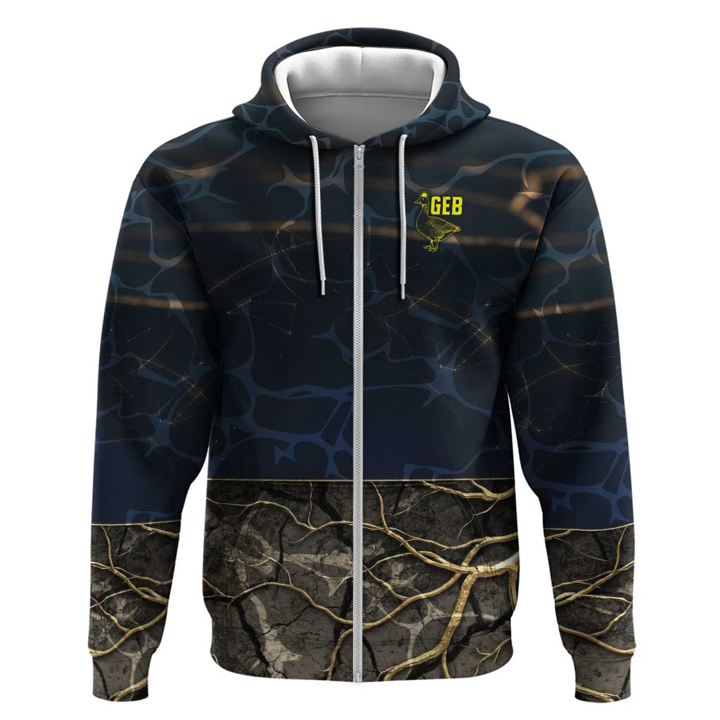 Geb Hoodie Ancient Egyptian Cracked Earth and Wheat Illustration Egyptian Earth God - African Pride