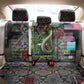 Geb Ancient Egyptian Back Car Seat Cover with Serpent Throne and Snake Skin Texture Egyptian Earth God Tribute - African Pride