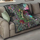 Geb Ancient Egyptian Quilt with Serpent Throne and Snake Skin Texture Egyptian Earth God Tribute - African Pride