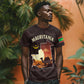 Mauritania T shirt - Desert Sunset Camel Silhouette and Flag Accents
